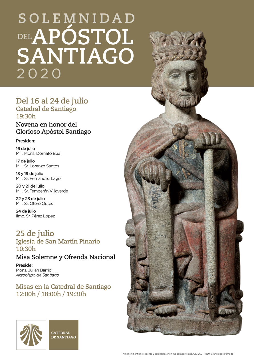 Festividad del Apóstol Santiago 2020 | Catedral de Santiago