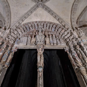 Pórtico da Gloria. Catedral de Santiago de Compostela
